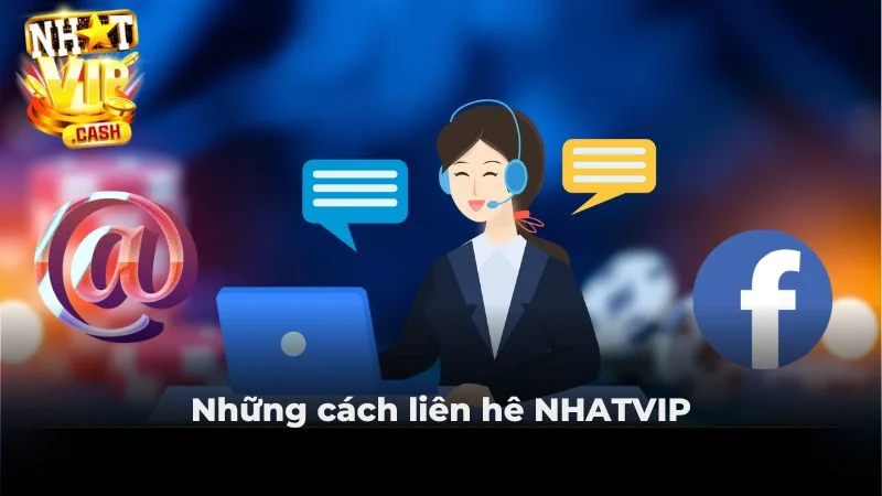 Những cách liên hê NHATVIP